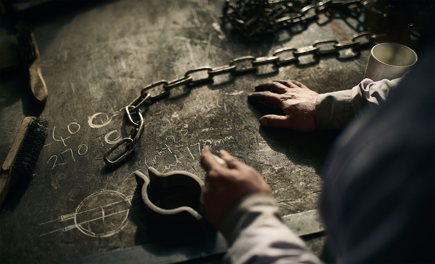 Portrait of a blacksmith